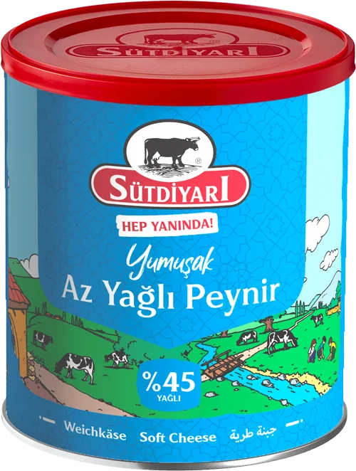 Az Yağlı Yumuşak Peynir (%45 Yağlı) 400g