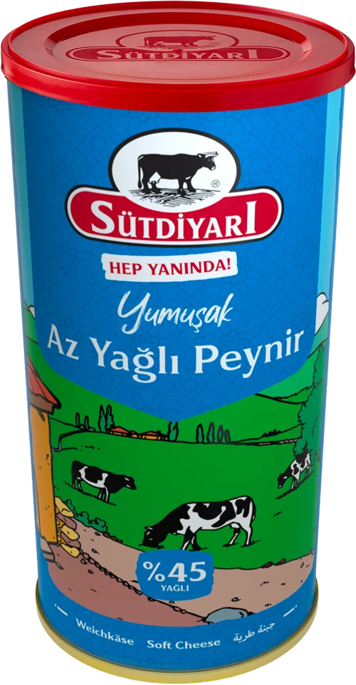 Az Yağlı Yumuşak Peynir (%45 Yağlı) 800g
