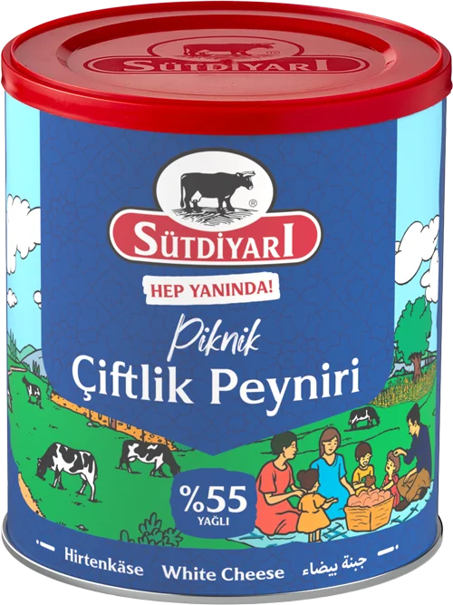 %55 Yağlı Piknik Çiftlik Peyniri 400g