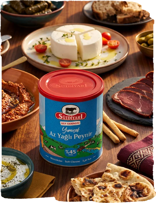 Az Yağlı Yumuşak Peynir (%45 Yağlı) 400g