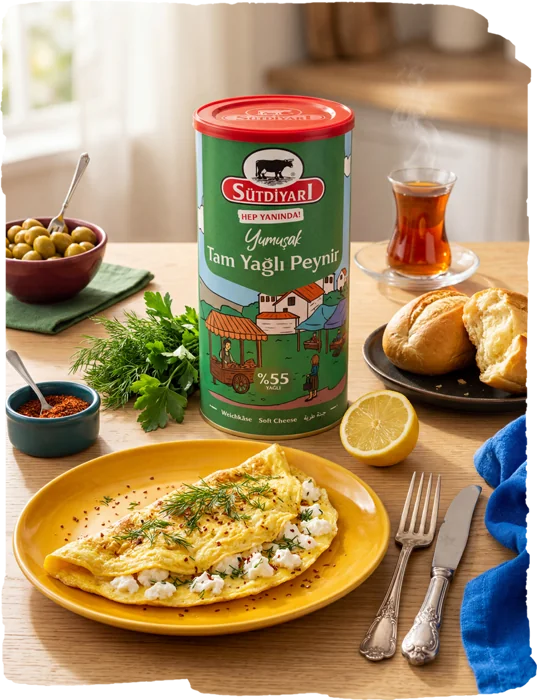 Tam Yağlı Yumuşak Peynir (%55 Yağlı) 800g