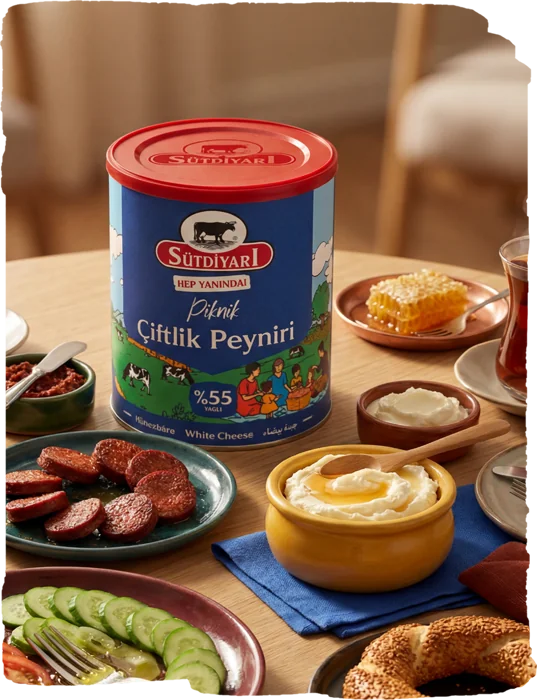 %55 Yağlı Piknik Çiftlik Peyniri 400g