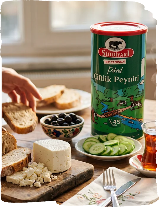 %45 Yağlı Piknik Çiftlik Peyniri 800g