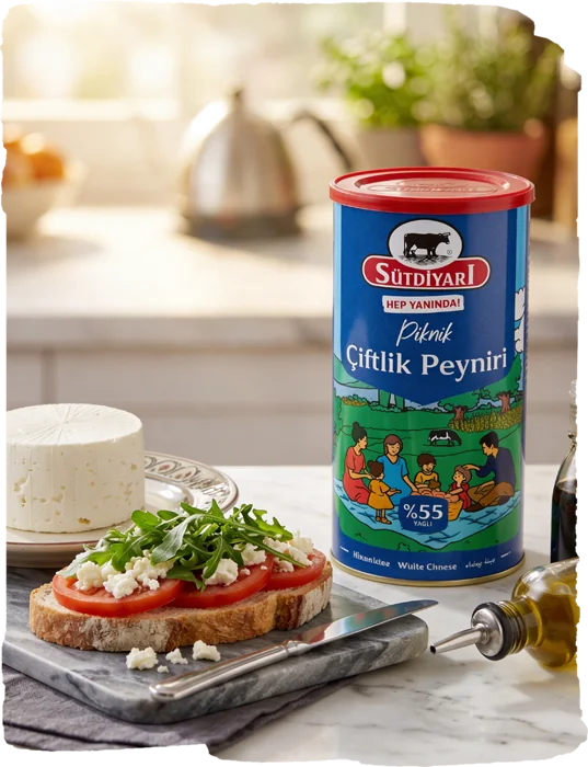 %55 Yağlı Piknik Çiftlik Peyniri 800g