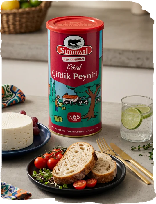 %65 Yağlı Piknik Çiftlik Peyniri 800g
