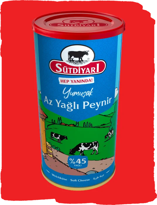Az Yağlı Yumuşak Peynir (%45 Yağlı) 800g
