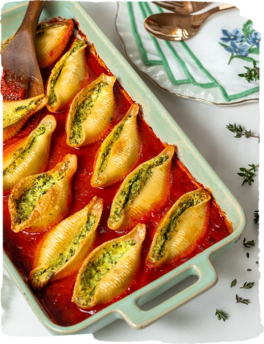 Peynirli Salçalı Mantı Makarna